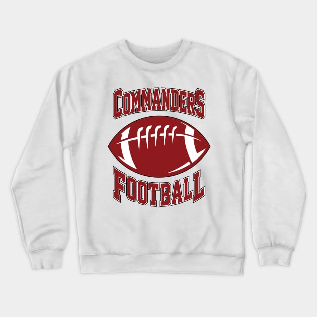 WST Commanders Football Club Crewneck Sweatshirt by Cemploex_Art